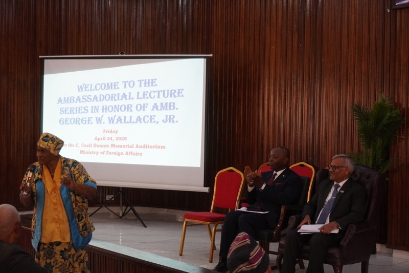 Ambassador’s participation at George W. Wallace, Jr. Ambassadorial Lecture at Gabriel L. Dennis Foreign Service Institute of Liberia– 24 April 2026